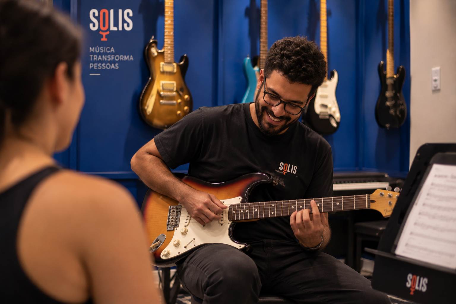 PROFESSORES QUE VIVEM MÚSICA com alunos adultos da Solis